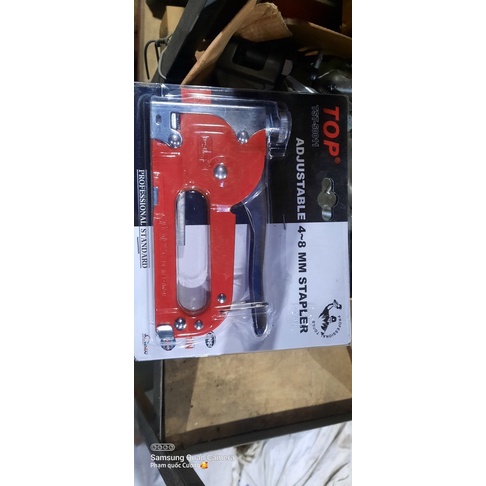 Súng bắn ghim 16/6 + 1 hộp ghim 16/6 500 chiếc