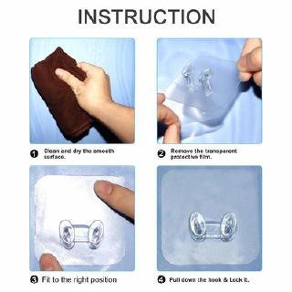 Set 5 Móc Dán Tường Treo Đồ Đa Năng