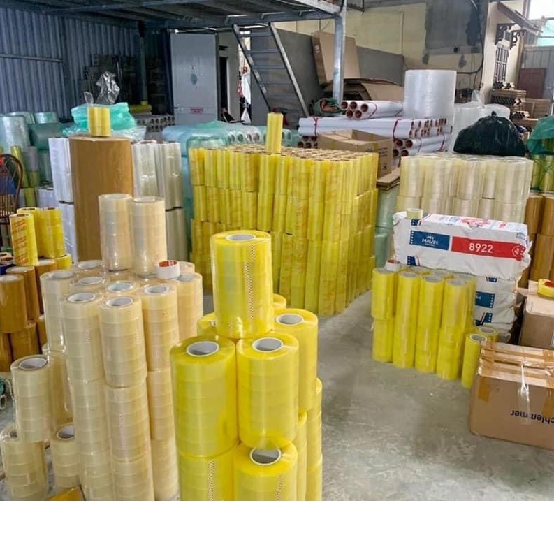 Băng dính 0.3kg/1 cuộn lõi giấy dán thùng giá xưởng