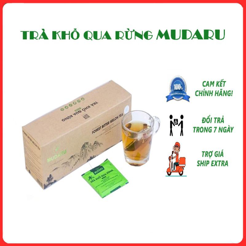 Trà Khổ Qua Rừng Mudaru (Forest Bitter Melon Tea)- Thanh nhiệt, ổn định đường huyết, hạ huyết áp