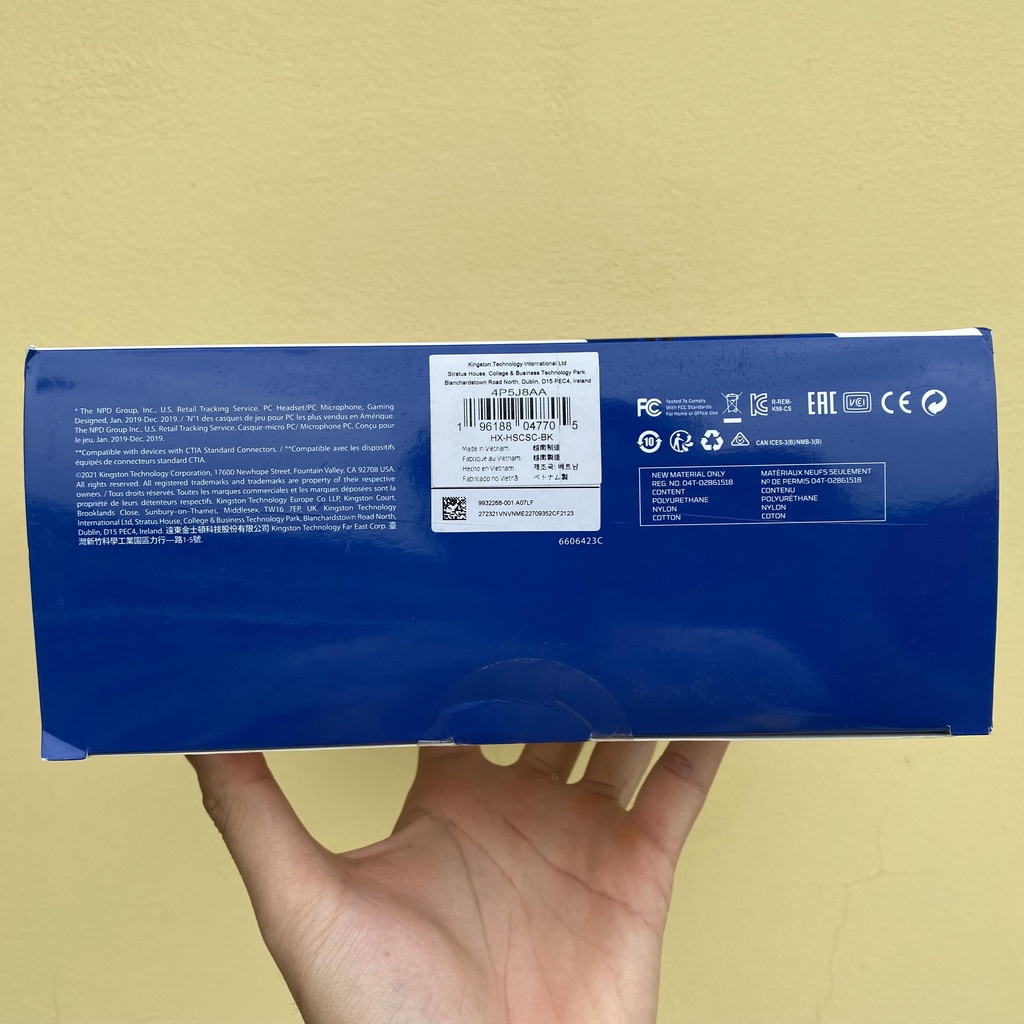 Tai nghe chơi game Kingston HyperX Cloud Stinger Core - Hàng mới 100% - Bảo hành chính hãng