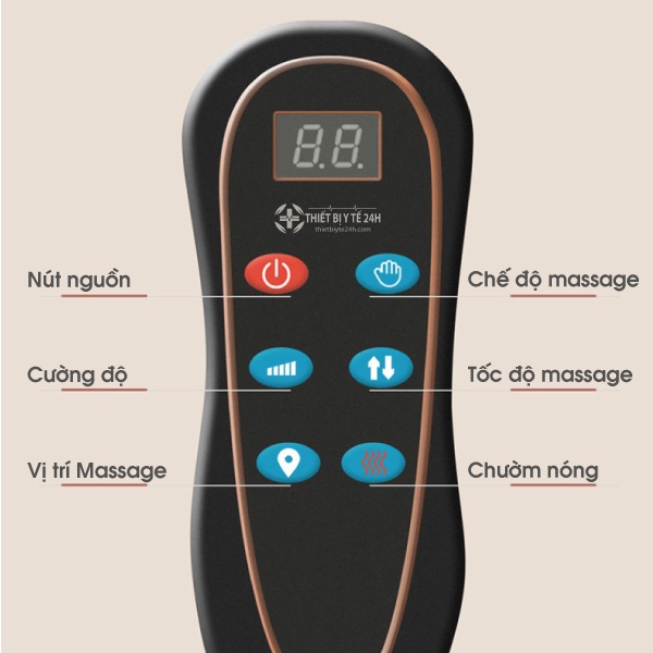 Đệm Massage, Nệm Massa Toàn Thân BM N78