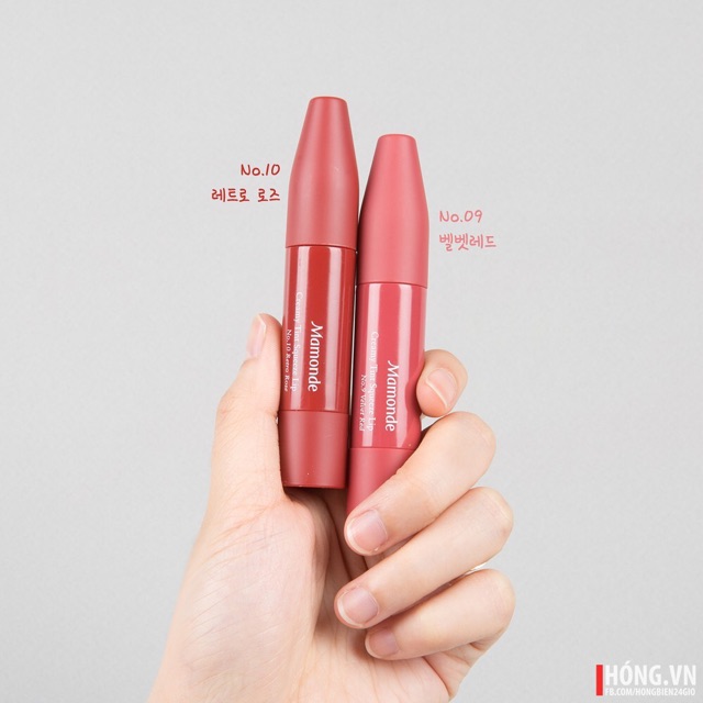 [có sẵn]Son Mamonde Creamy Tint Squeeze Lip