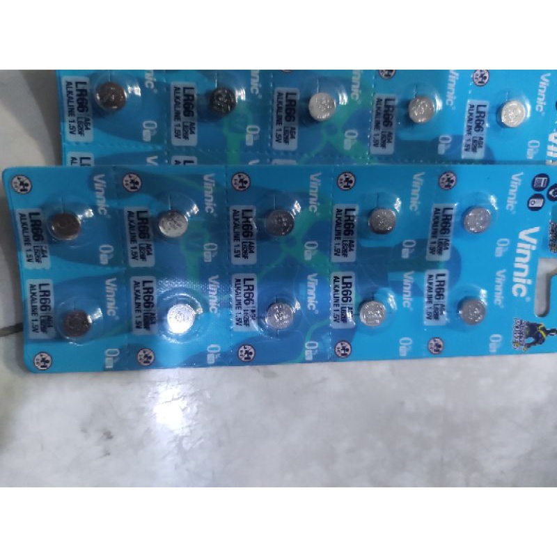 vỉ 10 viên pin cúc áo,pin đồng hồ,pin tai nghe