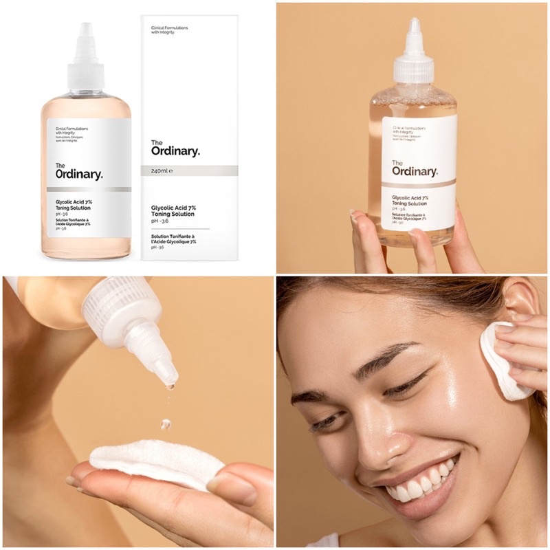 The Ordinary 7% Glycolic Acid nước hoa hồng tẩy tế bào chết chính hãng