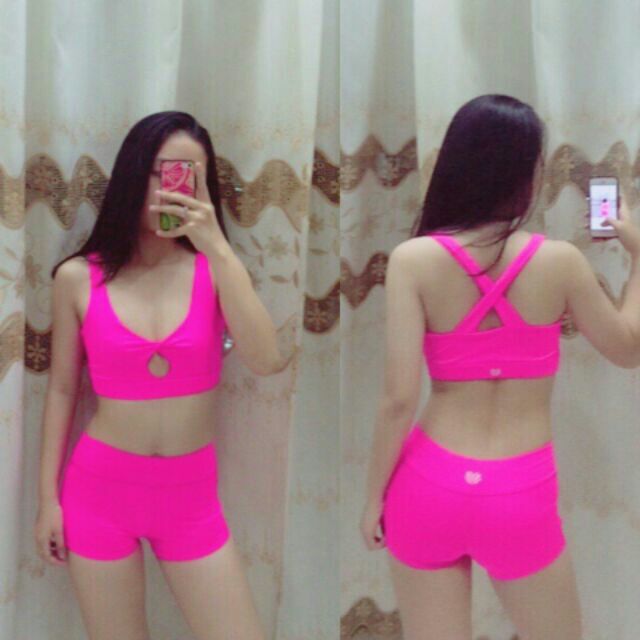 Bộ đồ tập aerobic,  gym( có kèm video)