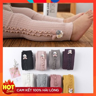 Quần Tất, Quần Legging Len Dày Dặn Chạy Viền Gân Hai Bên Quần  Phong Cách Hàn QUốc Cho Bé Gái Siêu Đáng Yêu