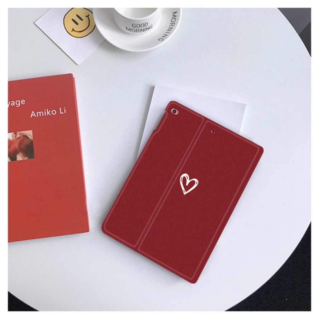 Bao da ipad in hình Trái Tim đẹp chất ốp ipad Air 2/Air 1/Pro 10.5/Air 3/10.2 gen 7/8...MART CASE | BigBuy360 - bigbuy360.vn