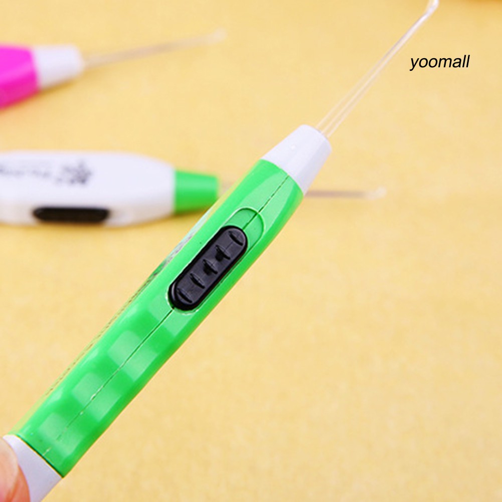 [Hàng mới về] Dụng Cụ Lấy Ráy Tai Có Đèn Led Kèm 3 Đầu Thay Thế