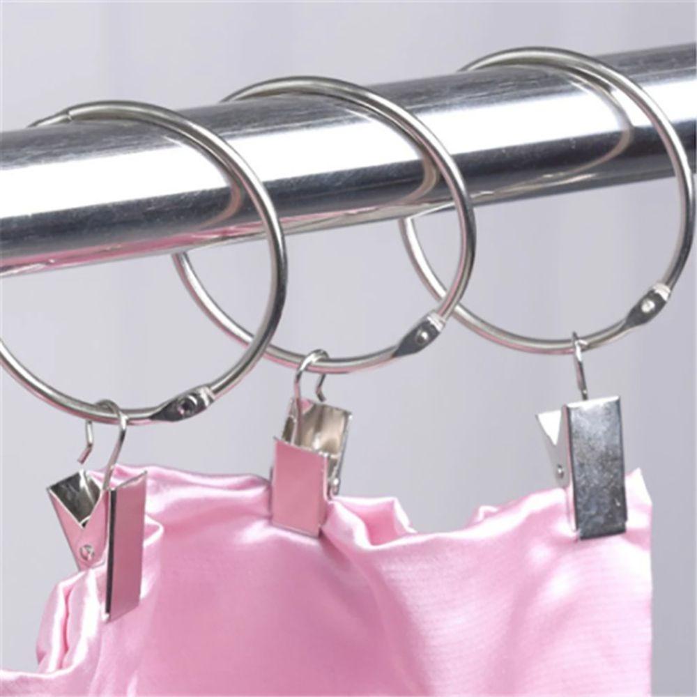 Móc Phơi Rèm Cửa Mini Bằng Sắt Bền Bỉ Đa Năng
