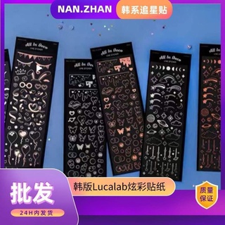 miếng dán sticker trang trí top loader, sổ, thiệp style Hàn