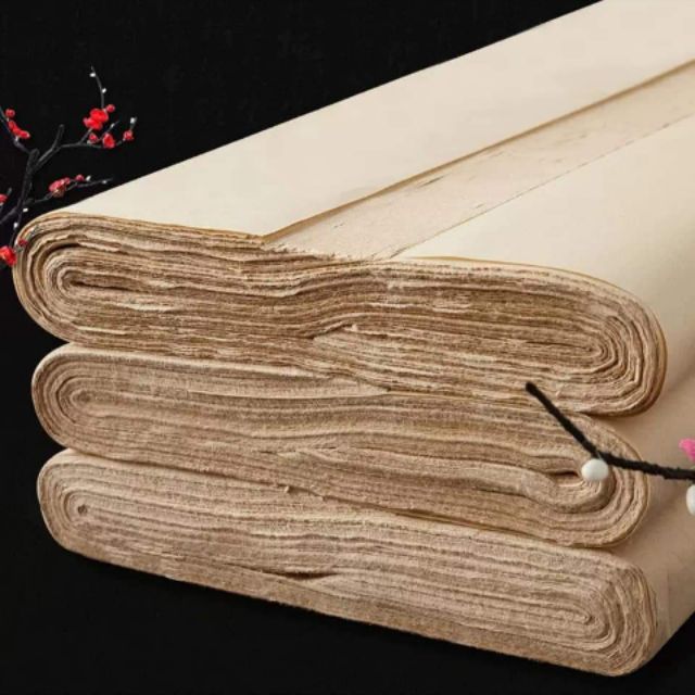 Combo 10 tờ Giấy xuyến chỉ có 2 màu tùy chọn, màu cổ và màu trắng
