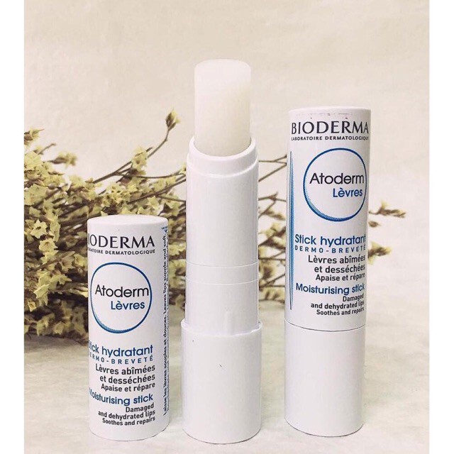 Son Dưỡng Bioderma Atoderm Stick Levres Pháp Dưỡng Ẩm Làm Mềm Môi