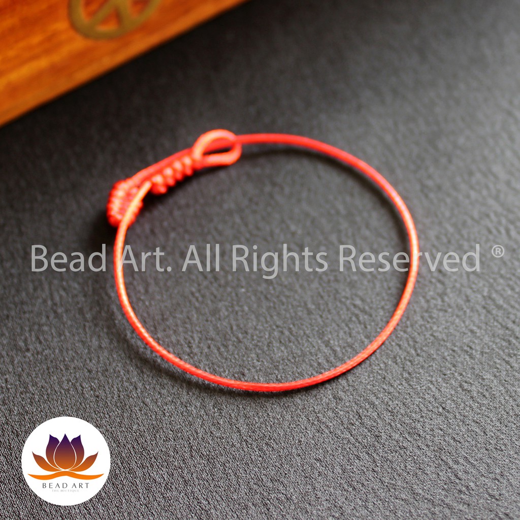 Vòng Tay Thắt Dây  Đỏ Handmade , Vòng Tay Phong Thuỷ S50