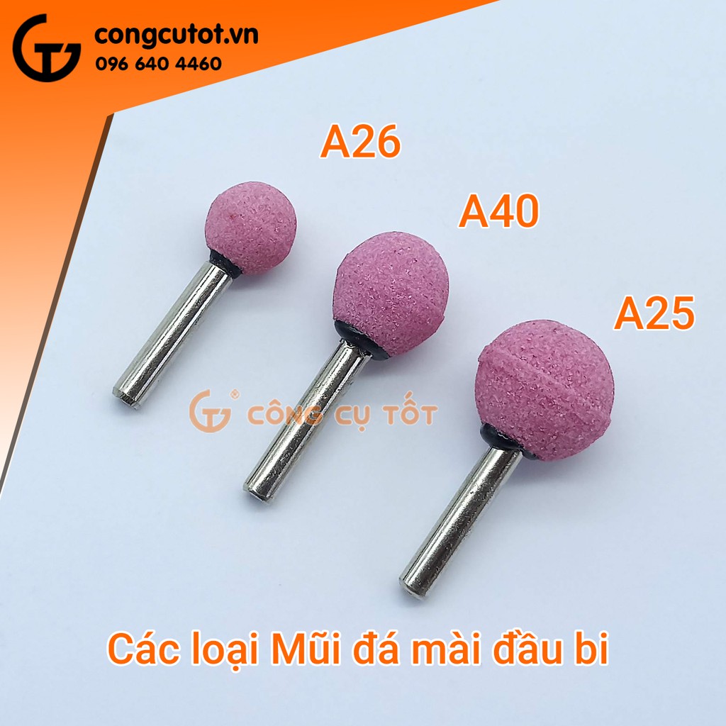 Bộ 3 đầu mài săm lốp các cỡ