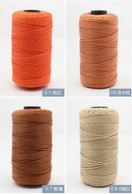 Sợi thô 2mm móc túi ,mũ nón