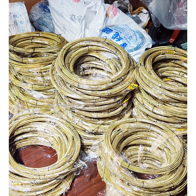 DÂY MỒI CÁP CAP luồn dây điện 4.0 🔥💥 TẶNG CÁP Thít 15K🔥💥 thép không gỉ cao cấp, bánh xe siêu nhỏ,đầu cáp lua linh hoạt