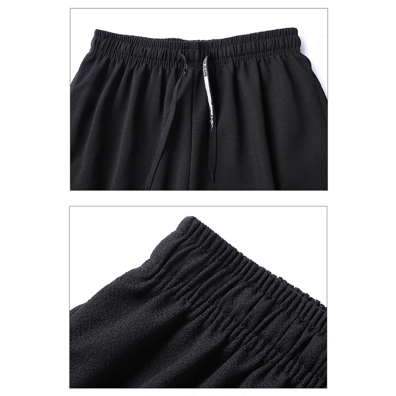 Quần short phối dây rút thời trang cho nam size m-4xl