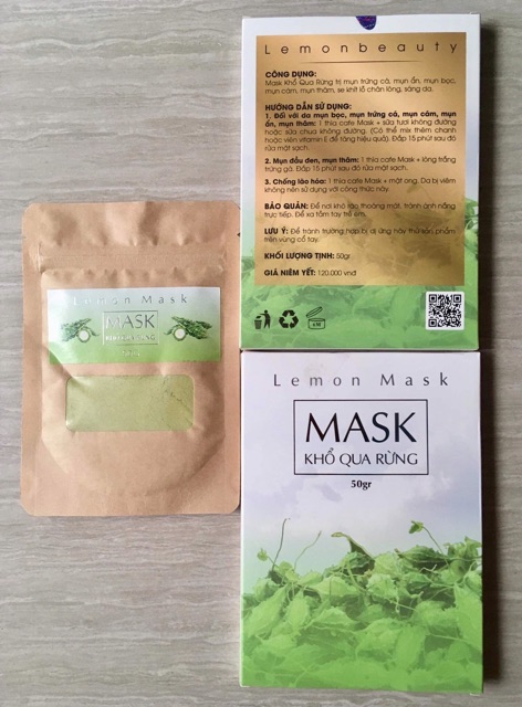 LEMON MASK _ mask khổ qua rừng