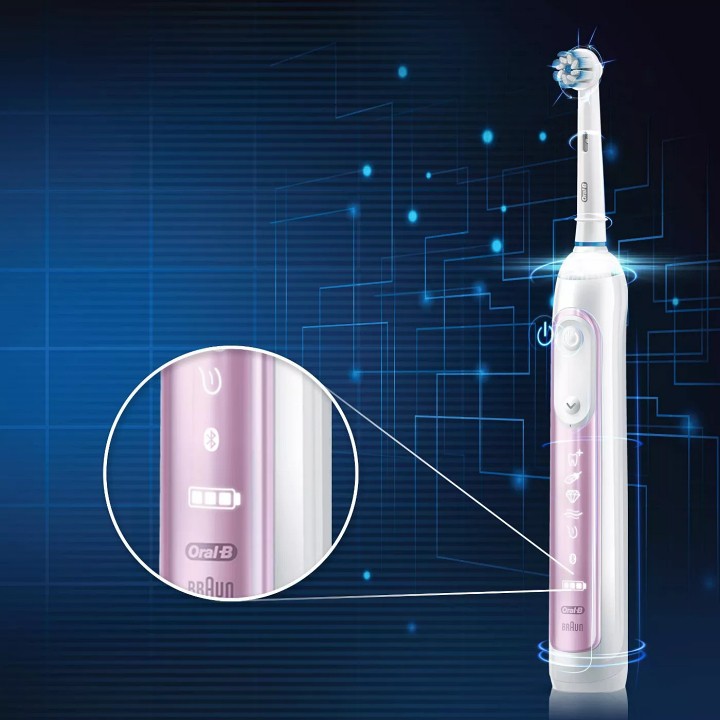 Bàn chải điện Oral-B Genius 8000 Pink [Hàng Đức]