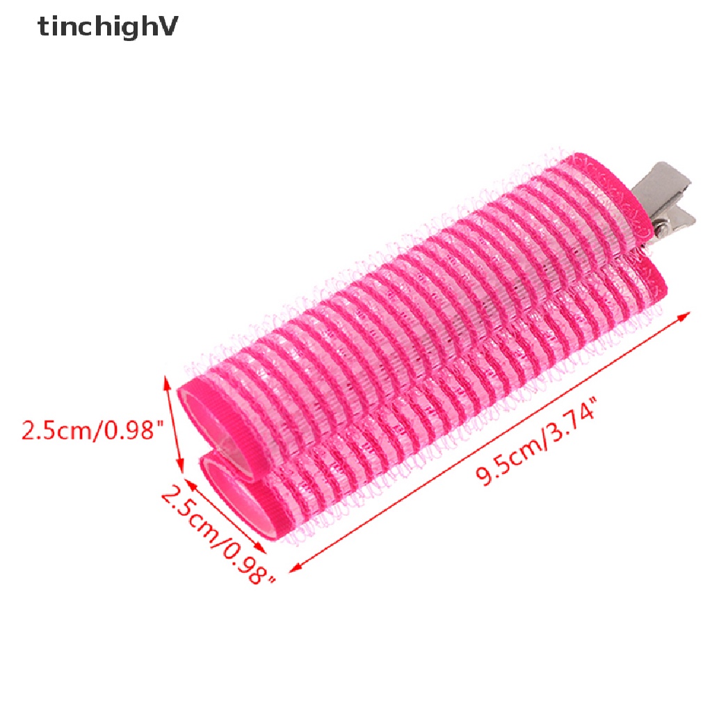 [Hàng mới về] Ống lô uốn tóc mái phồng đệm khí tạo kiểu xoăn DIY dạng kẹp dành cho salon