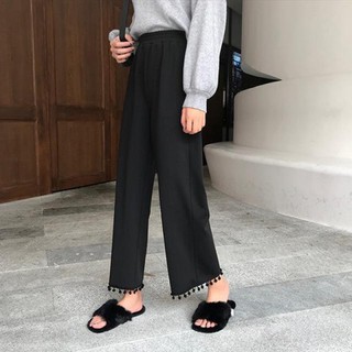 [ ORDER ] Quần tây đen ống suông