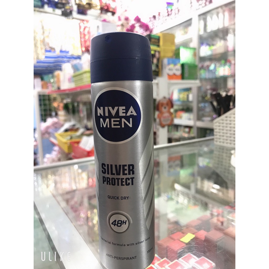 xịt khử mùi toàn thân nam NIVEA 150ML [ chuẩn hàng cty 100%]