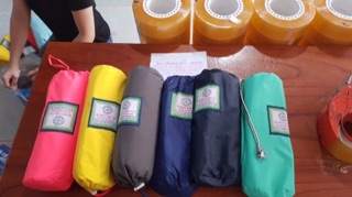 Áo mưa cánh dơi siêu nhẹ Hanani