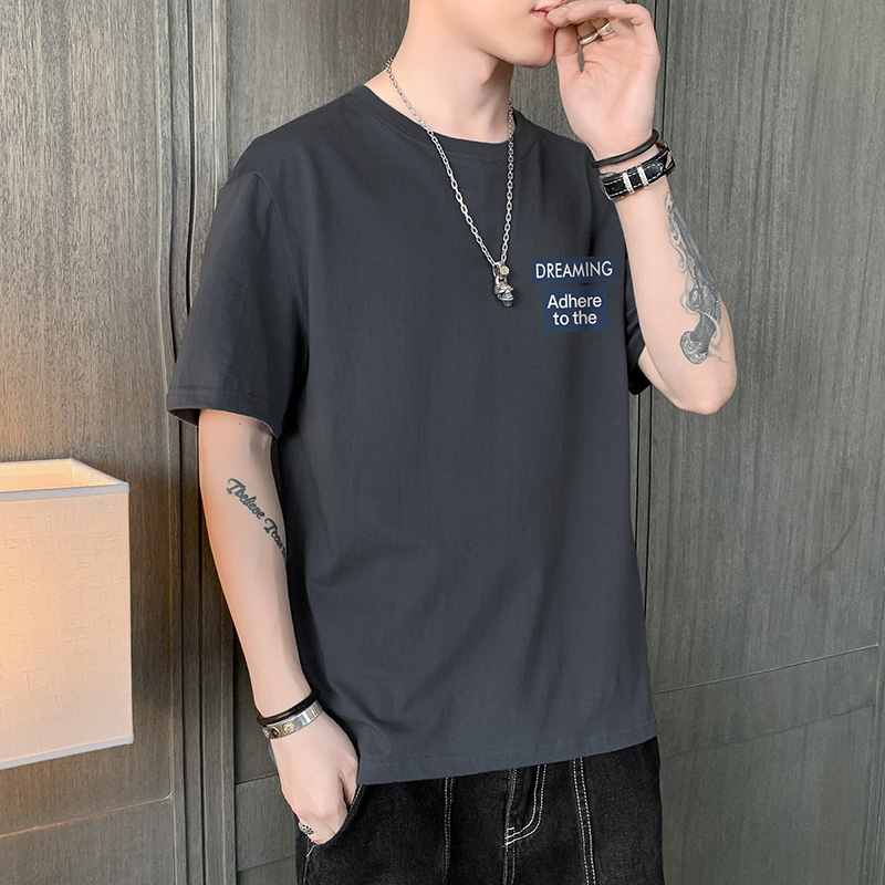 Áo Thun Nam Cổ Tròn Tay Ngắn Mùa Hè Size M-4Xl