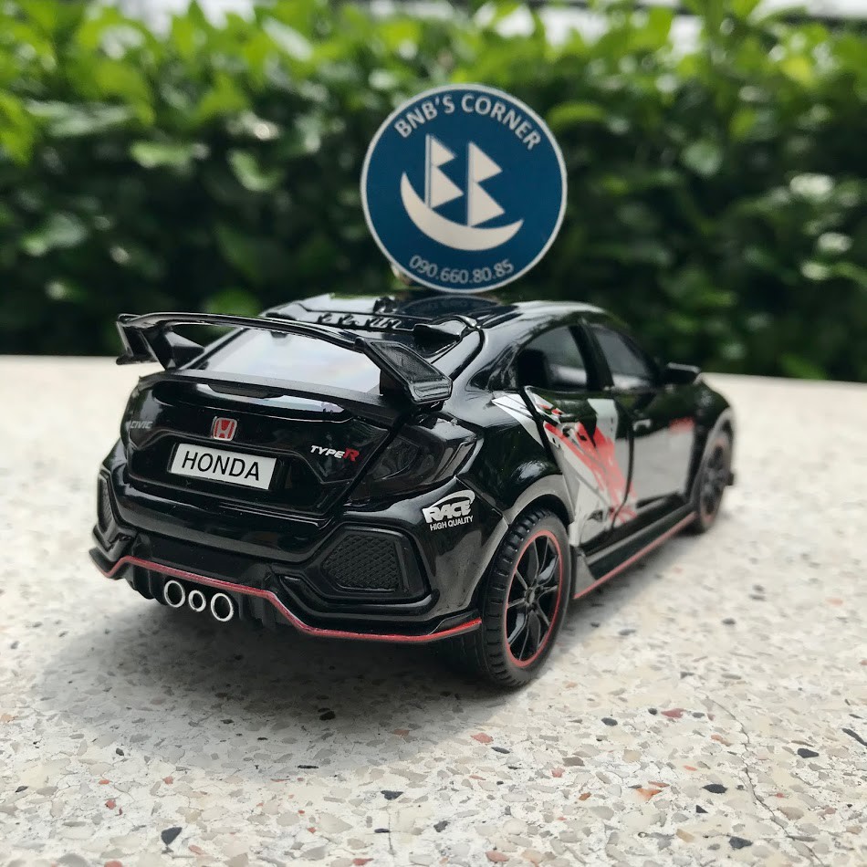 [BNB's Corner] Xe mô hình Honda Civic Type R 1:32 hãng Double Horses