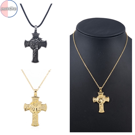 Vòng cổ mặt Thánh giá chúa Jesus thời trang cho nam