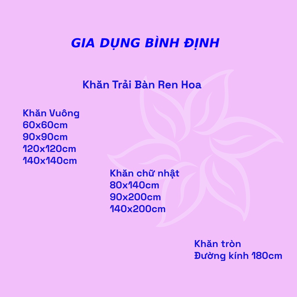 [HOT] Khăn Trải Bàn Trắng Vuông, Chữ Nhật, Tròn Ren Hoa Trang Trí Chụp Ảnh Siêu Đẹp