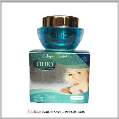 Kem nám - Trắng da - Thâm - Phục hồi da hư Ohio Ốc Sên New Day 20g (Xanh - Xám)[Xả Hàng]