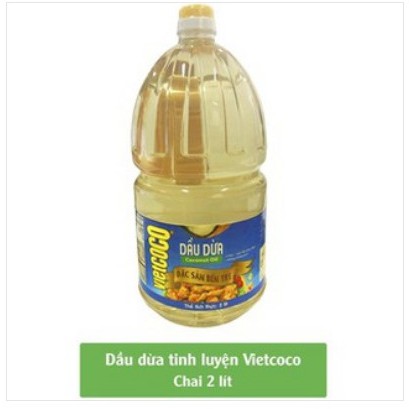 Dầu Dừa(Dầu ăn) Tinh Luyện Nguyên Chất Vietcoco 2L