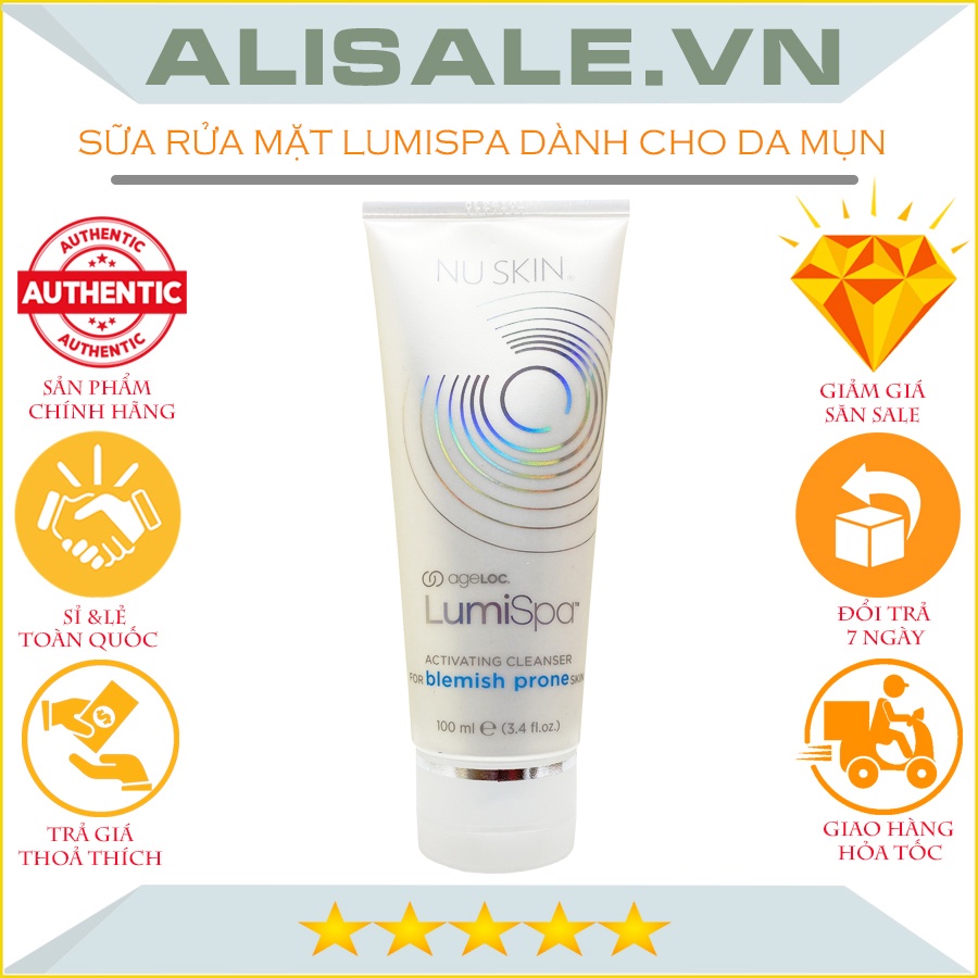 Lumispa Nuskin - Sữa Rửa Mặt Lumispa Da Mụn Blemish Prone