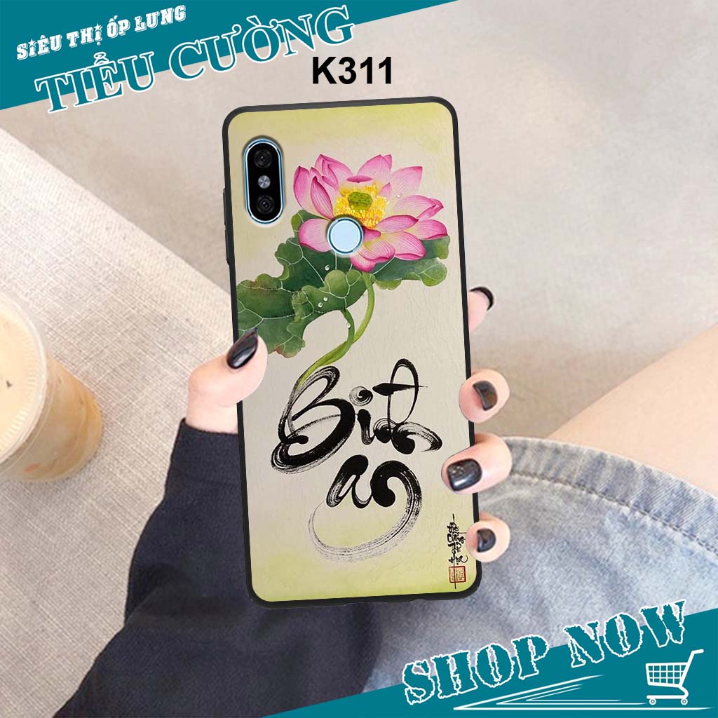 Ốp Xiaomi REDMI NOTE 5 / 5 PRO in hình thời trang thư pháp RẺ BỀN ĐẸP