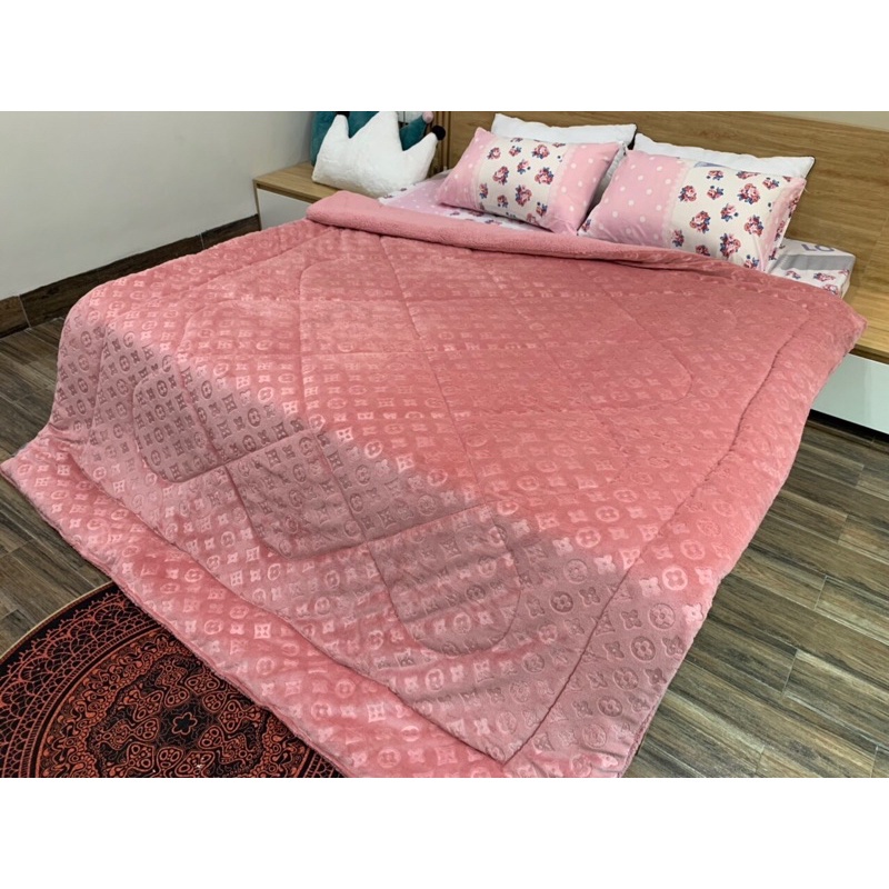 [MÃ GIẢM 10% đơn từ 50K] [3.5KG] Chăn lông cừu thương hiệu siêu dày siêu ấm - Chăn đại hàn