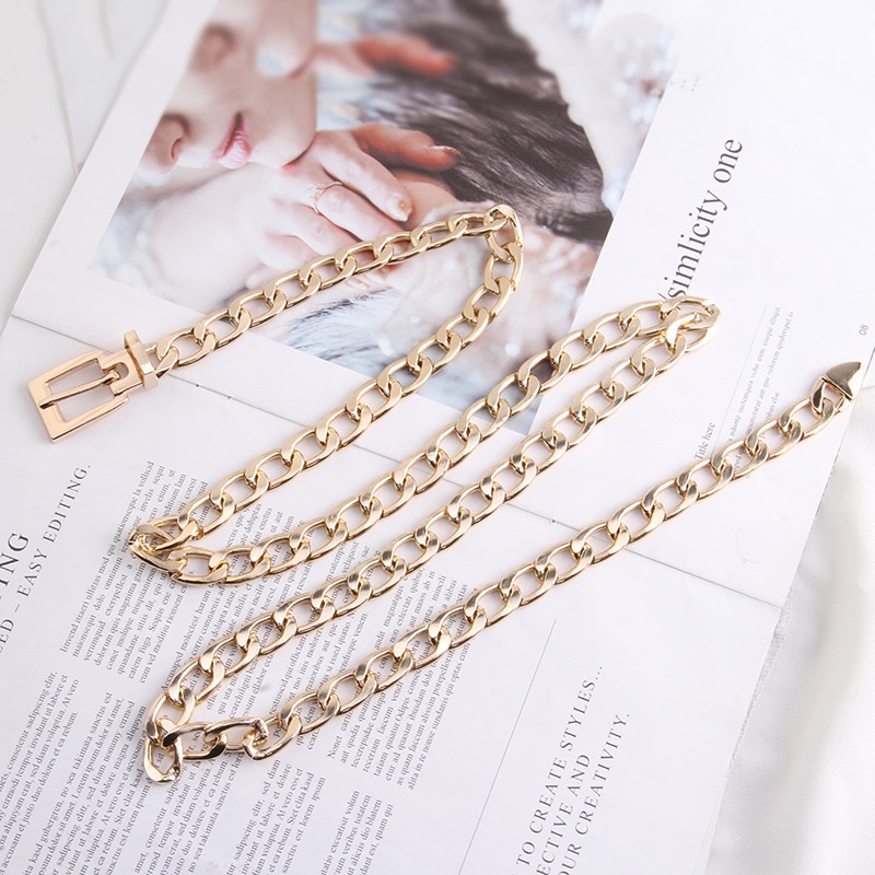 Thắt Lưng Da Khóa Kim Loại Tròn Phong Cách Boho Cổ Điển Thời Trang Cho Nữ