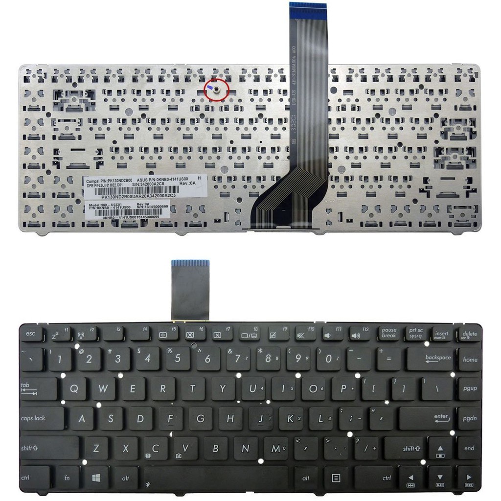 BÀN PHÍM LAPTOP ASUS K45 (Asus A45 E45 K45 N45 N46 R400 U44 – K45)...