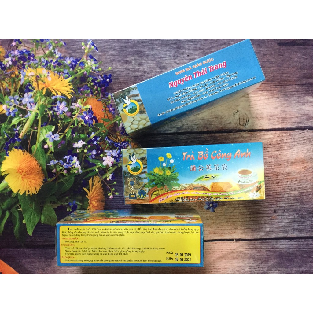 Trà Bồ Công Anh - Nguyên Thái Trang – Thảo Dược Thiên Nhiên