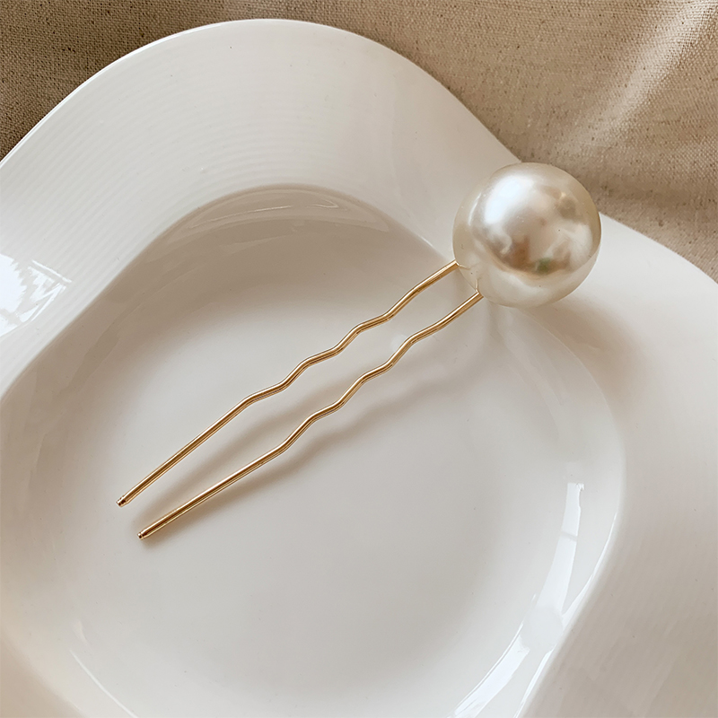 Kẹp tóc đính hạt ngọc trai giả xinh xắn dành cho nữ