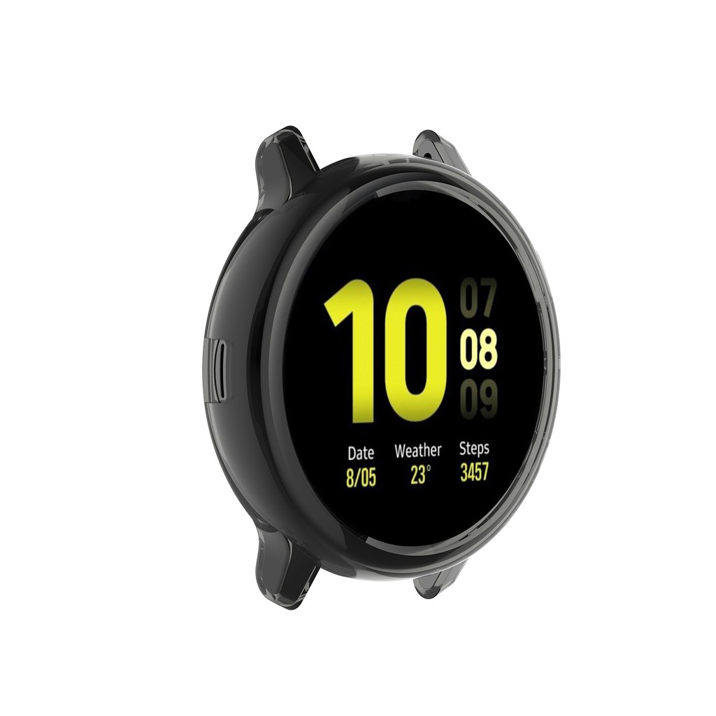 Ốp TPU trong suốt thời trang 40mm 44mm bảo vệ đồng hồ Samsung Galaxy Watch Active 2