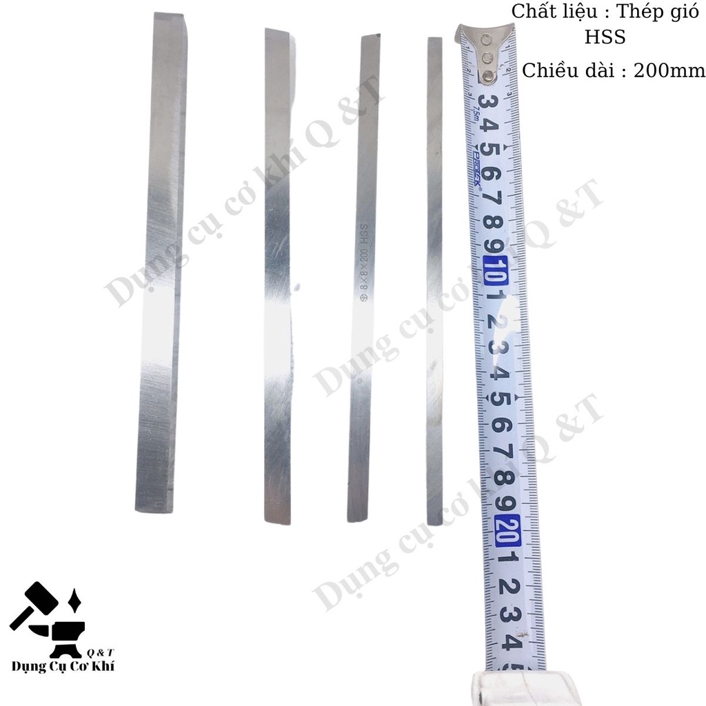 Thanh thép gió hss , Thép gió vuông hàng thường 6mm 8mm 10mm 12mm