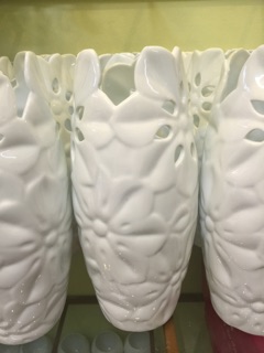 Lọ hoa / bình hoa 3D gốm sứ Bát Tràng 