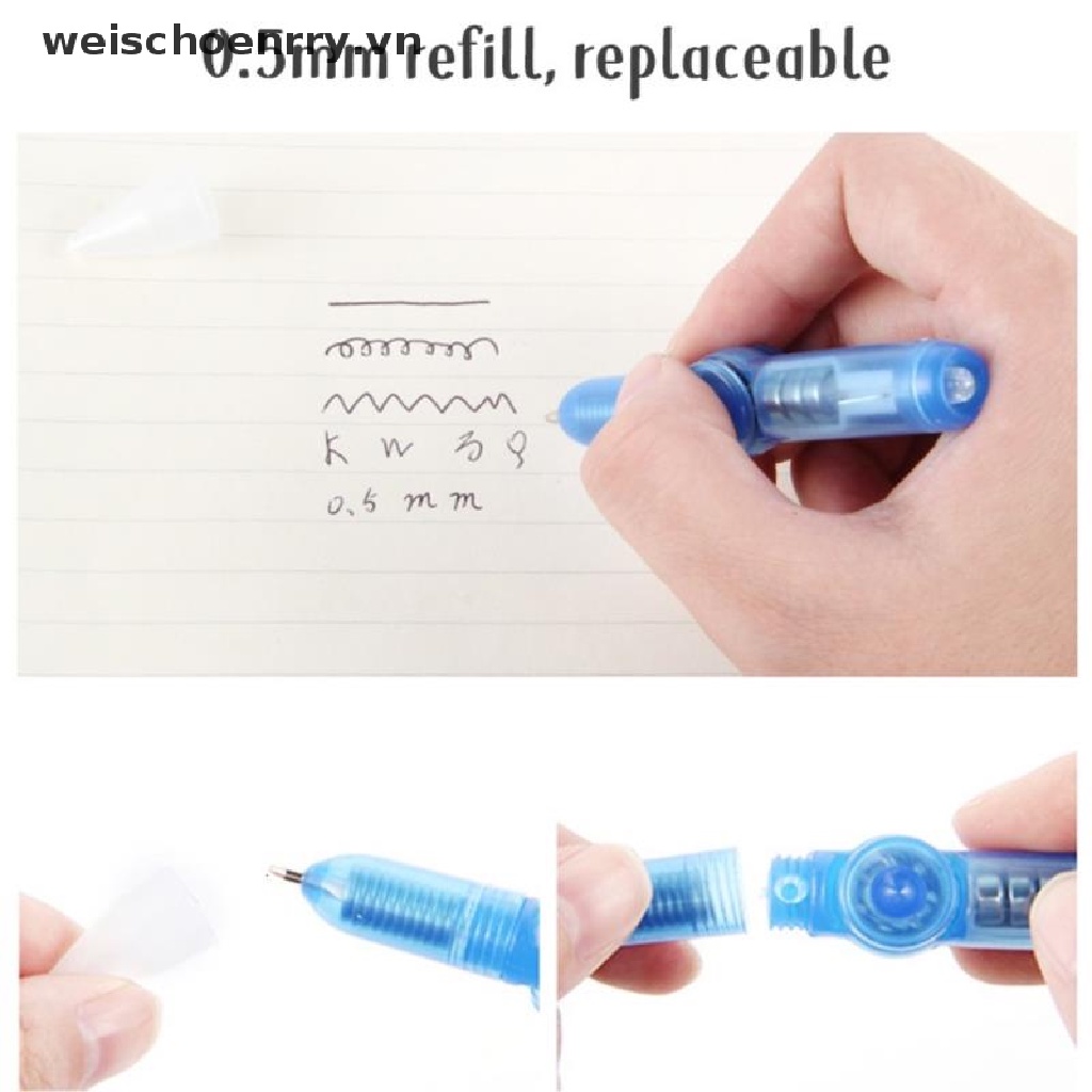 Đồ chơi bút quay tay tích hợp đèn led giải tỏa căng thẳng