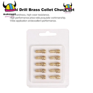 (Hàng Mới Về) Set 10 Đầu Kẹp Mũi Khoan Mini Chuyên Dụng