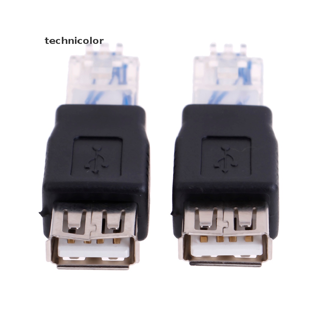 1 Đầu Chuyển Đổi Từ Giác Cắm RJ45 Sang Cổng Cắm USB