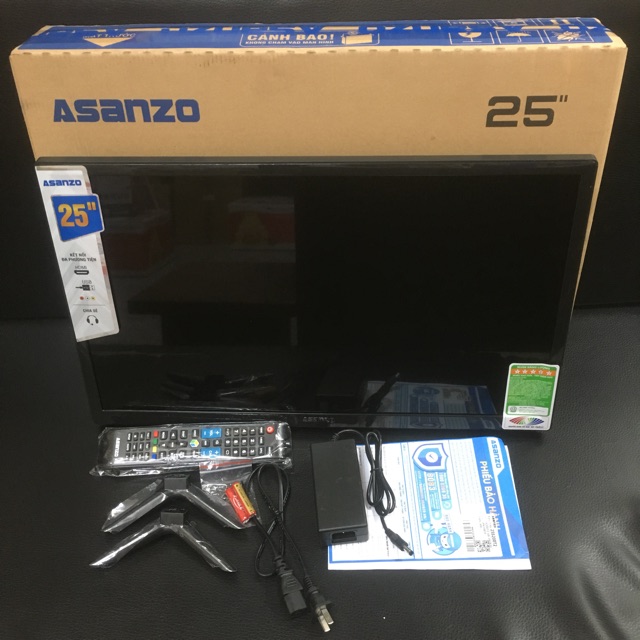 Tivi led tv 25 inch Asanzo tích hợp đầu thu DVB-t2