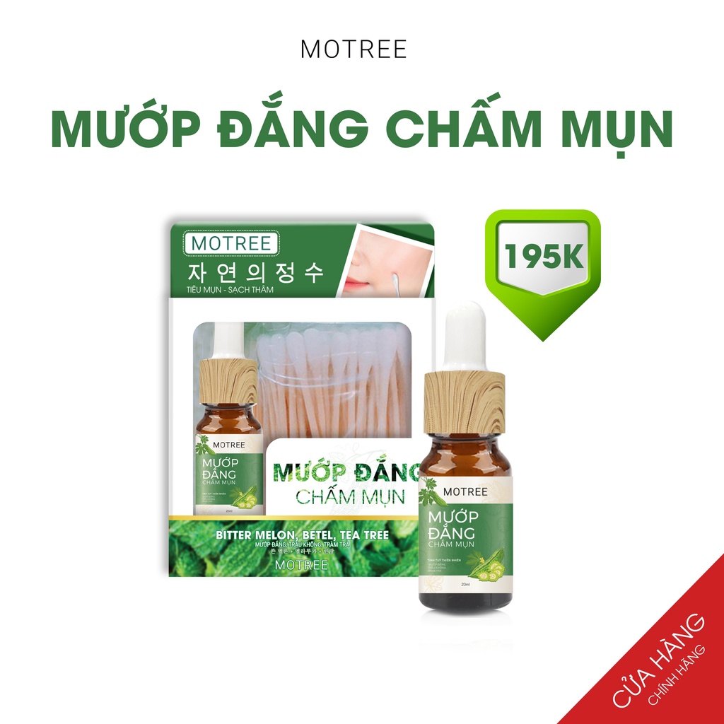 [Mã FMCGMALL -8% đơn 250K] Gel chấm mụn MƯỚP ĐẮNG MOTREE 20ML