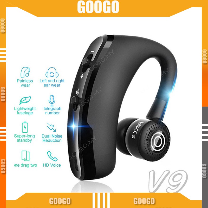 Tai nghe dành cho doanh nghiệp phiên bản V9 Tai nghe không dây Bluetooth CSR